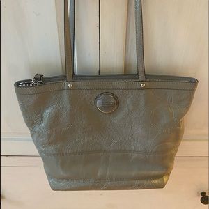 Gently used Coach bucket bag